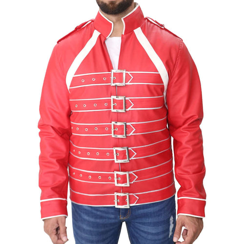 Freddie Mercury Military Concert Red Jacket