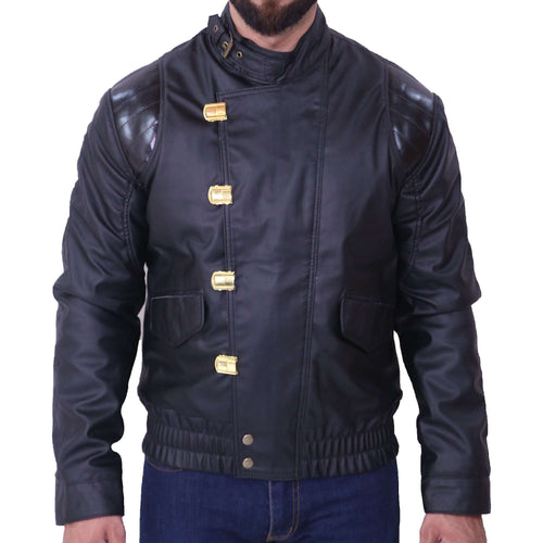 Akira Kaneda Black Leather Jacket