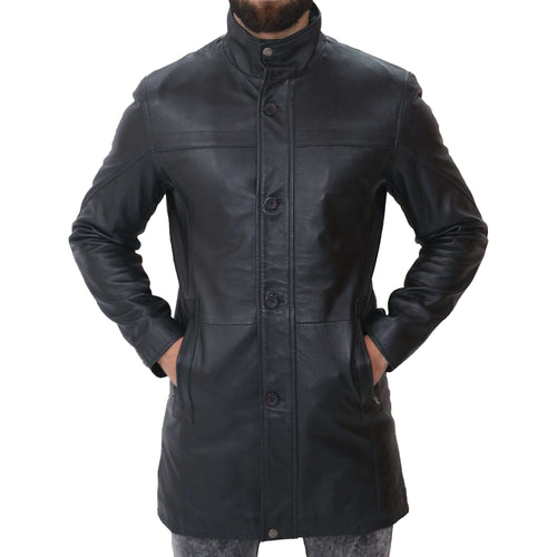 Black trench coat