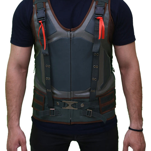 Dark Knight Rises Tom Hardy Bane Leather Vest 