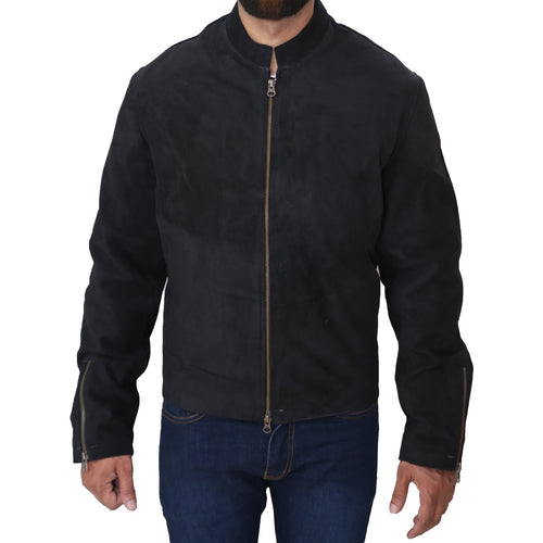 James Bond Spectre Morocco Black Leather Jacket