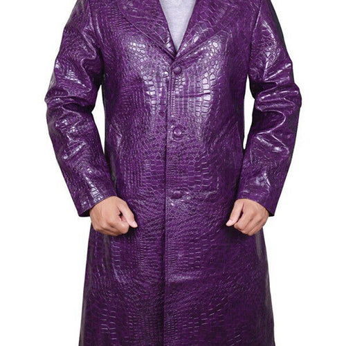 Suicide Squad Joker Purple Coat