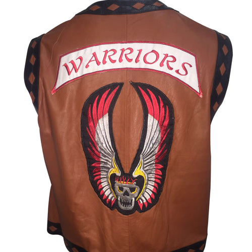 The Warriors Movie Real Leather Vest