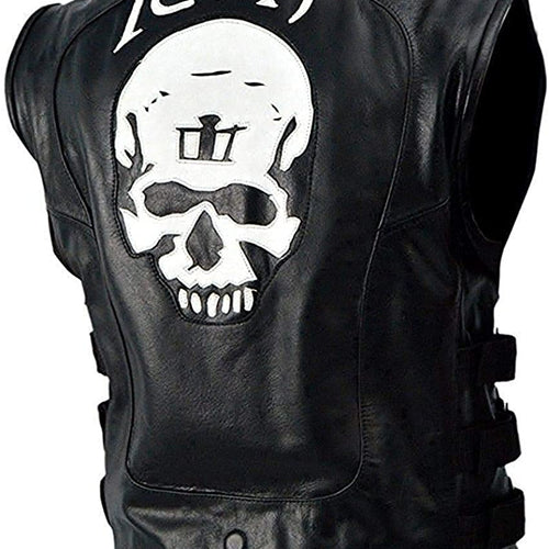 icon skull motorcycle vest