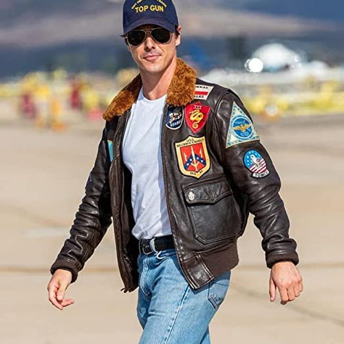 Tom Cruise Top Gun maverick bomber jacket