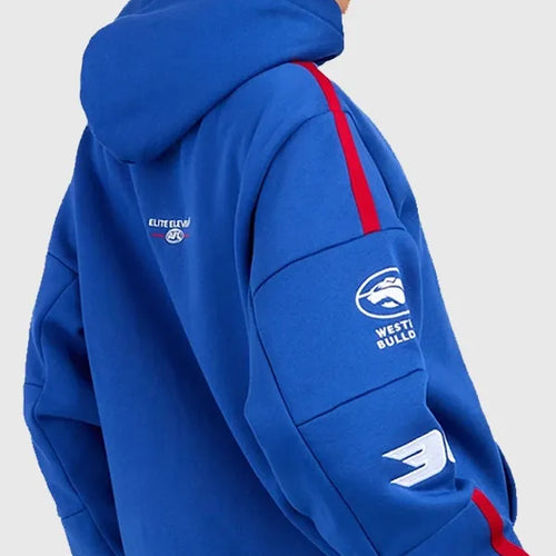 AFL x Elite Eleven Western Bulldogs Blue Hoodie