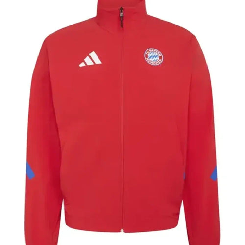 Adidas Bayern Munich 2026 Anthem Red Jacket