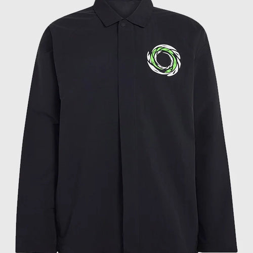 Adidas Ryoko Rain Zipper Woven Black Track Jacket