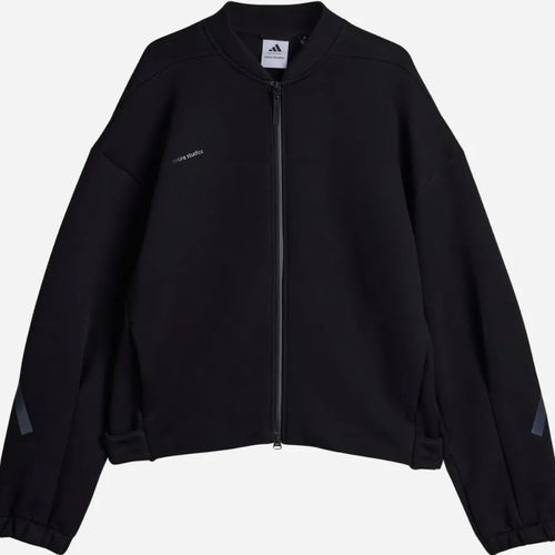 Adidas x Entire Studios Z.N.E. Black Bomber Jacket