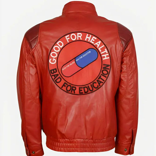 Akira Kaneda Red Leather Jacket