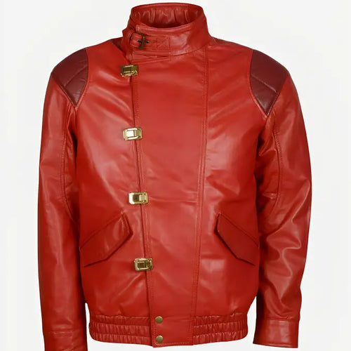 Akira Kaneda Red Leather Jacket