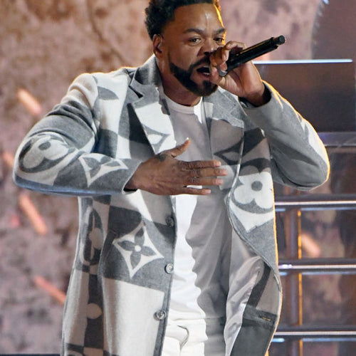 Grammy Awards 2023 Method Man Printed Coat