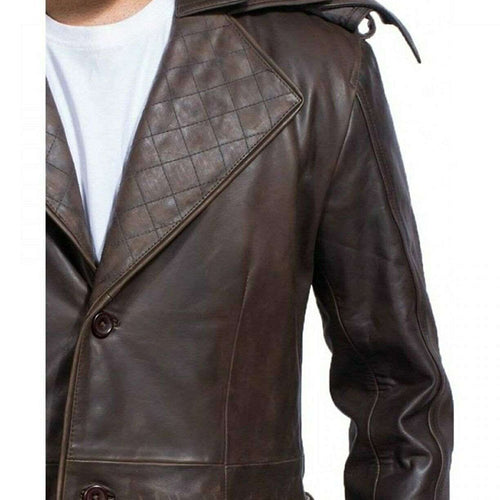 Assassins Creed Syndicate Jacob Frye Brown Trench Coat