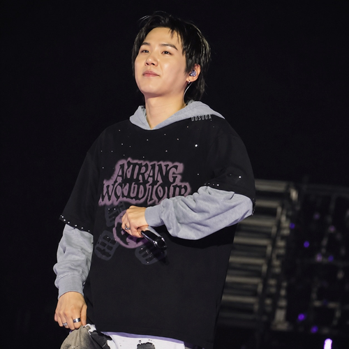BTS Min Yoongi Arirang World Tour Stanford Black Hoodie
