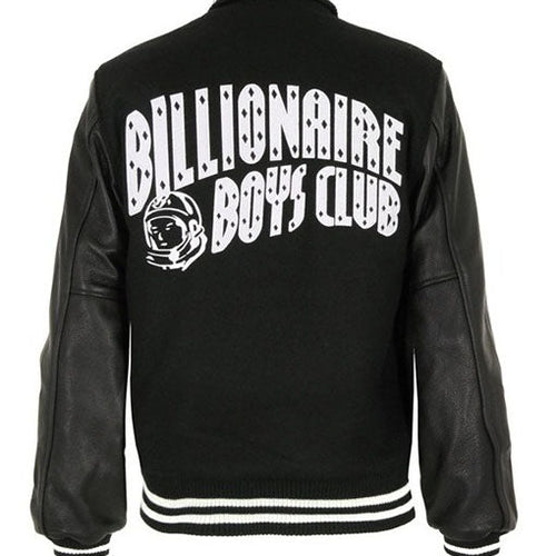 Billionaire Boys Club Striped Logo Bomber Jacket