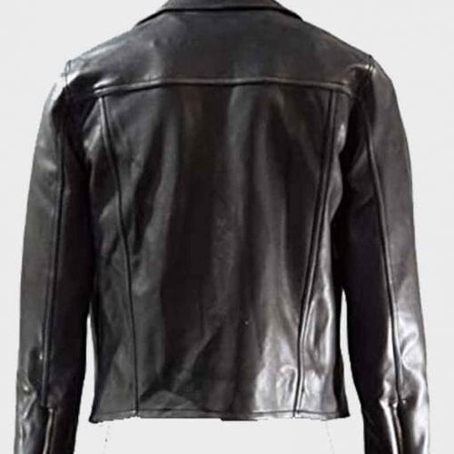 Mens Beau Knapp Death Wish Leather Jacket