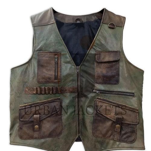Chris Pratt Jurassic World Brown Vest