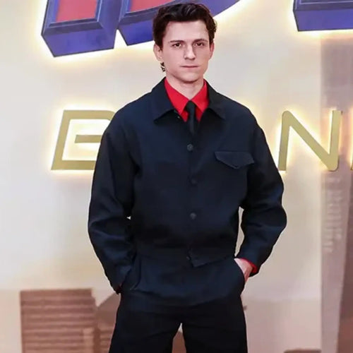 Brand New Day Madrid 2026 Tom Holland Black Jacket