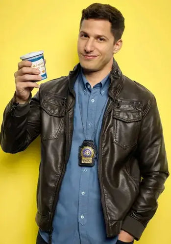 Jake Peralta Leather Jacket