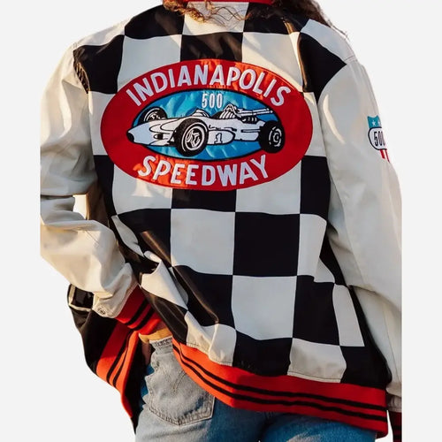 Caitlin Clark Indianapolis 500 Racing Multi Jacket