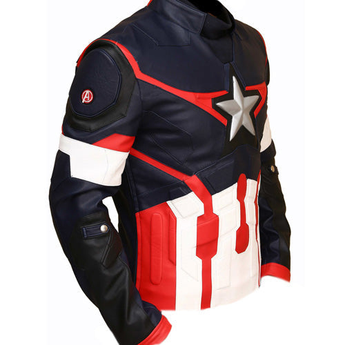 Captain America Civil War Leather Jacket
