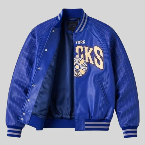 Chrome Hearts Knicks Varsity Jacket