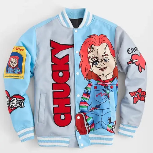 Chucky Love Hurts Varsity Jacket