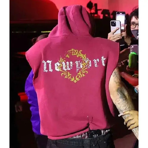 Coachella Justin Bieber Newport Zip Hoodie