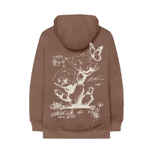 Coachella Sketchbook  Desert Hoodie