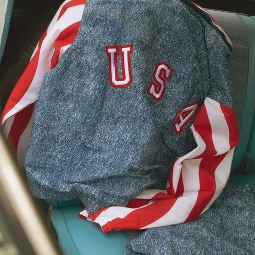 Cobi Jones Blue Denim Jacket For Men & Women