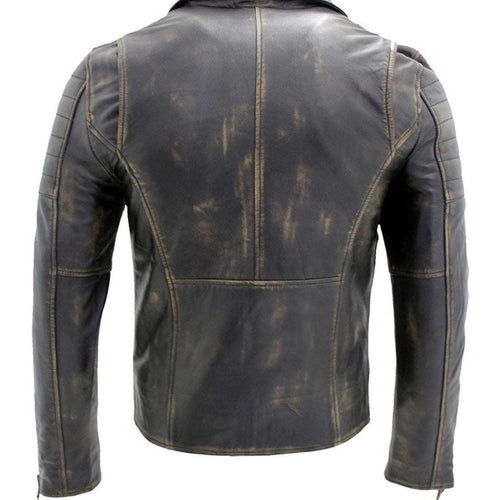 Cross Zip Brando Biker Jacket