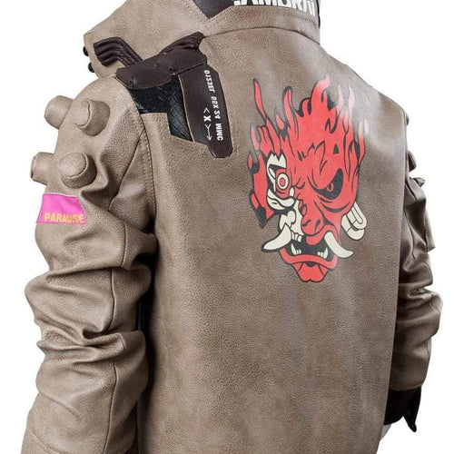 Cyberpunk 2077 Game Leather Jacket 