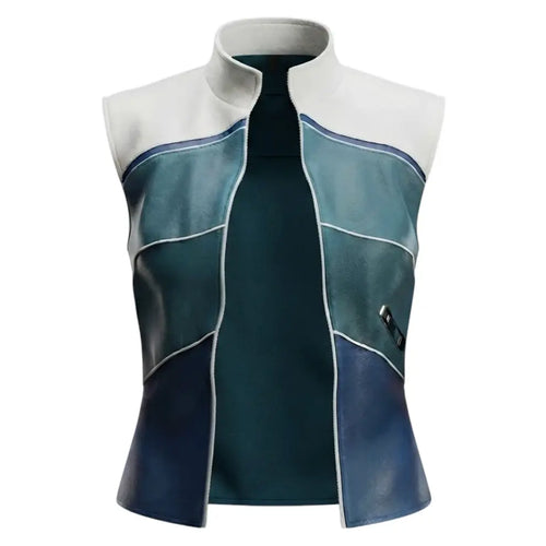 Doomsday Sue Storm White & Blue Vest For Sale