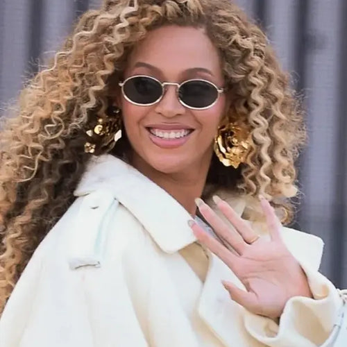 FIFA WC Final Beyonce White Coat For Women