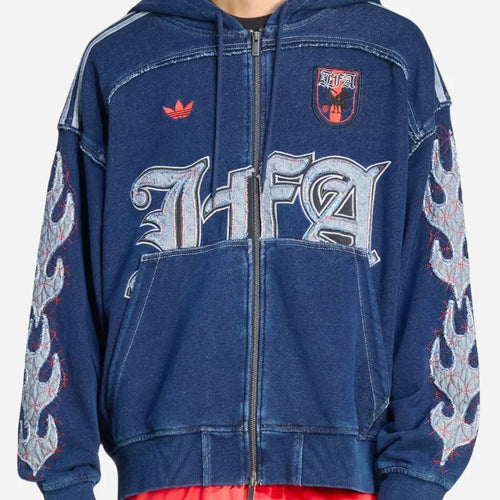 FIFA World Cup 2026 Japan Blue Hooded Jacket
