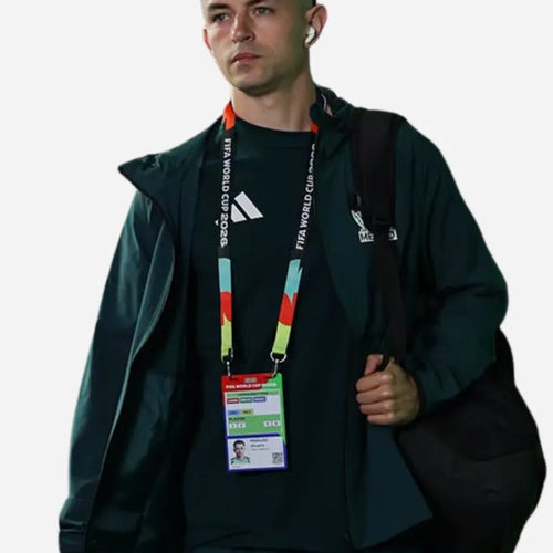FIFA World Cup 2026 Mexico Travel Windbreaker Green Jacket