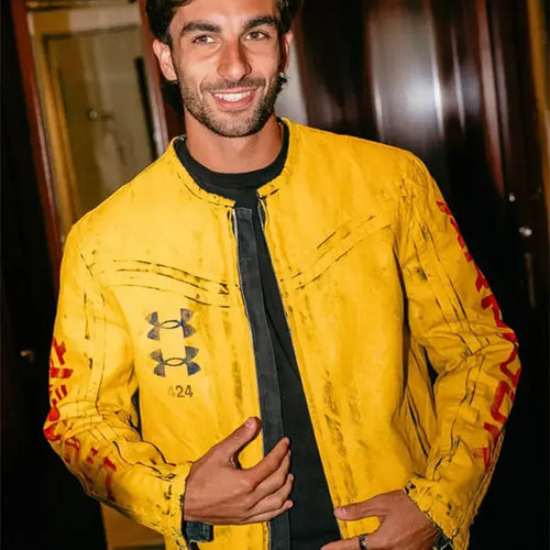 Ferran Torres Under Armour x 424 Leather Jacket