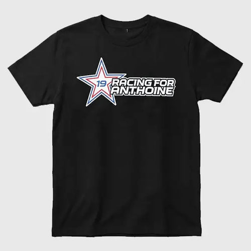 Formula 1 Racing for Anthoine 19 Tribute Black T-Shirt