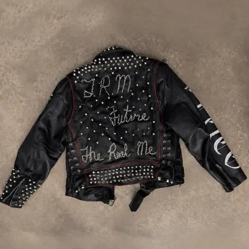 Future The Real Me Leather Zip Jacket
