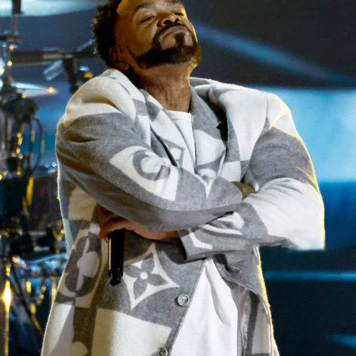 Grammy Awards 2023 Method Man Printed Coat