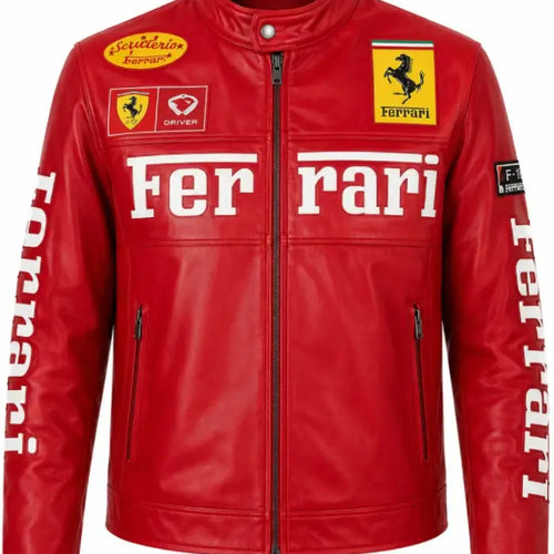 Grand Prix Wonho Red Ferrari Jacket