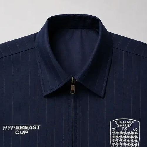 Hypebeast Cup x Benjamin Barker Collector’s Navy Jacket