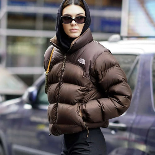 The North Face Brown Puffer Jacket