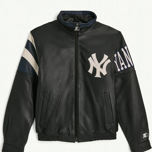 Jordan Clarkson NY Yankees Vintage Black Jacket