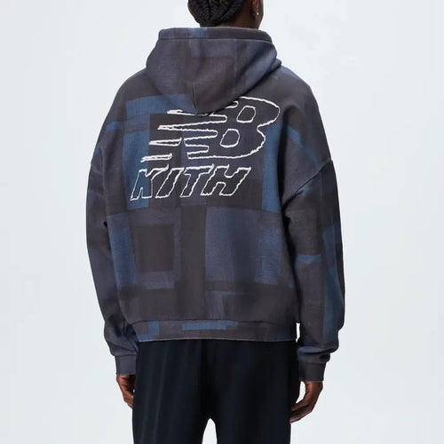 Kith & New Balance Woodblock Braxton Zipper  Hoodie