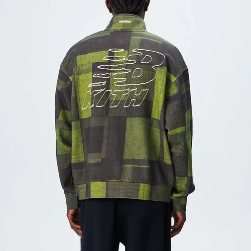 Kith & New Balance Woodblock Nelson Jacket For Men & Women