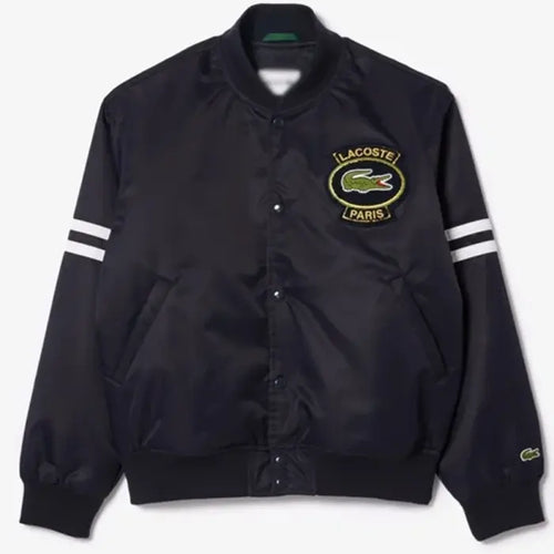 Lacoste Paris Badge Varsity Jacket