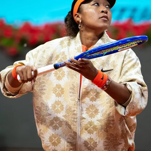 Madrid Open 2026 Naomi Osaka Nike Beige Jacket
