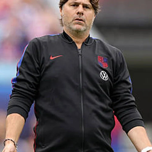 Mauricio Pochettino USMNT Track Black Jacket