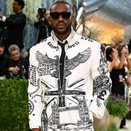 Met Gala 2026 Tattooed Skepta Jacket
